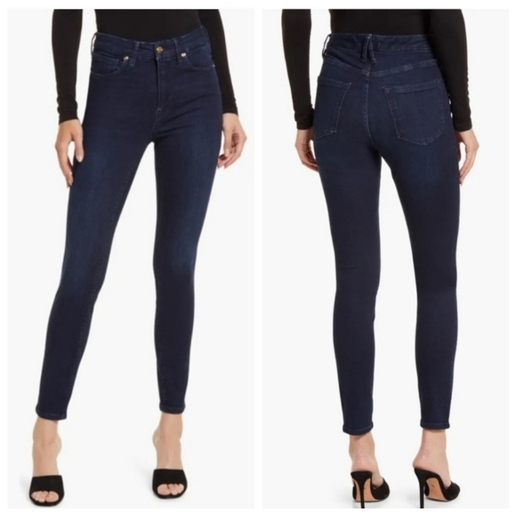 Good American Good Legs Skinny Jeans Blue224 Size 6 - Picture 2 of 11